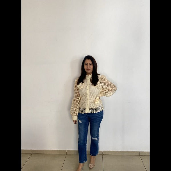 Adriatic Apparel: Croatia Inspired Western Lace Shirt