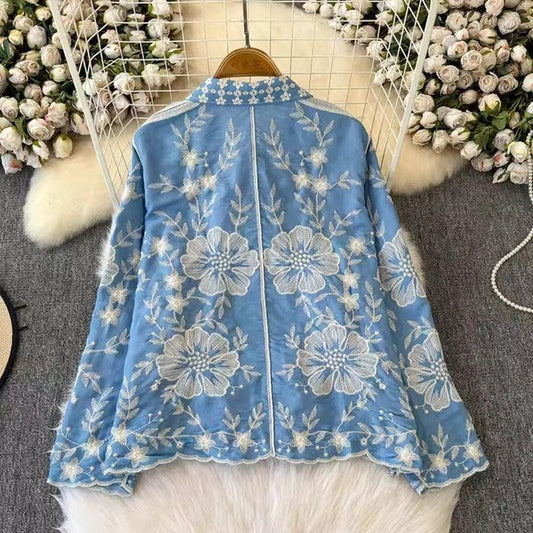Blue Blossom Elegance