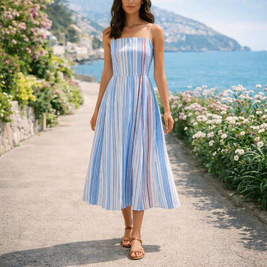 Coastal Breeze Midi Dress