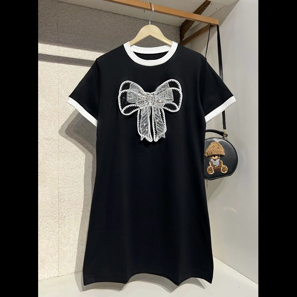 Korean Bow Dress