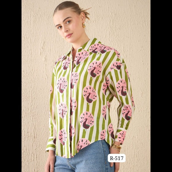 Striped Print Shirt