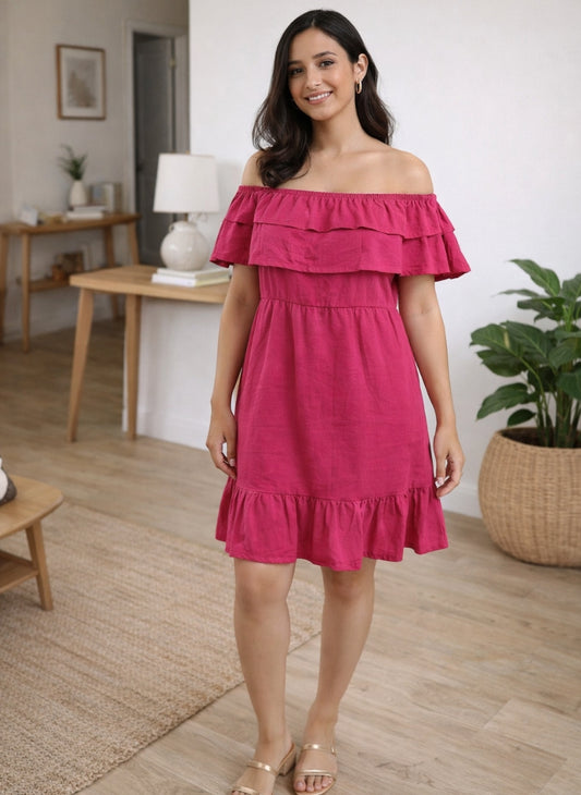 Off-the-shoulder-charm