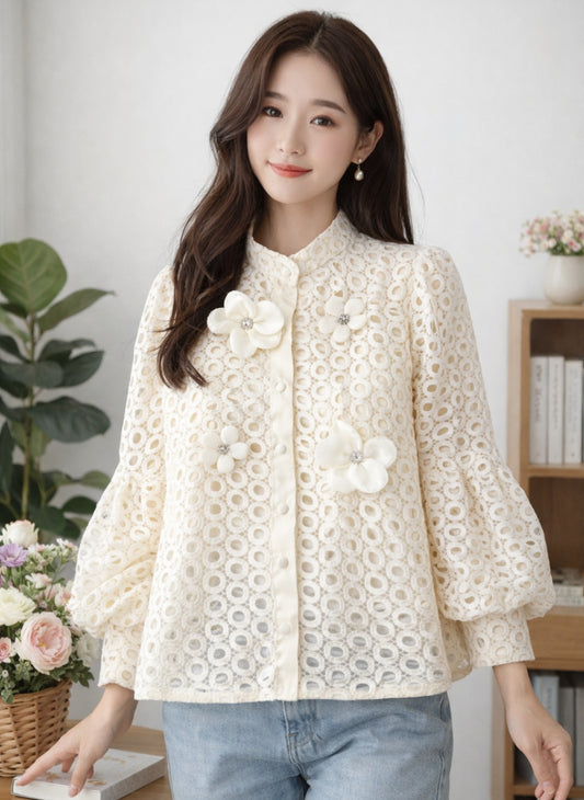 Adriatic Apparel: Croatia Inspired Western Lace Shirt