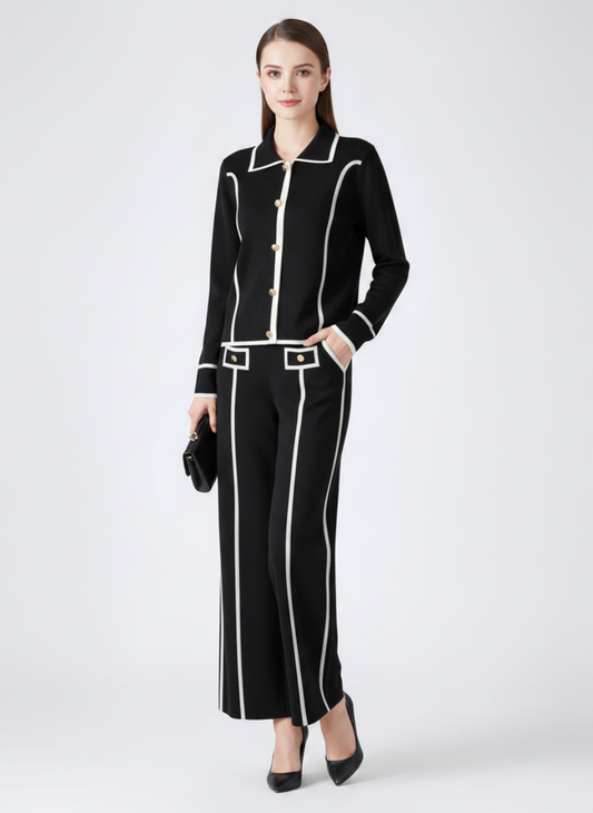 Two-Piece Button-Down Coordset